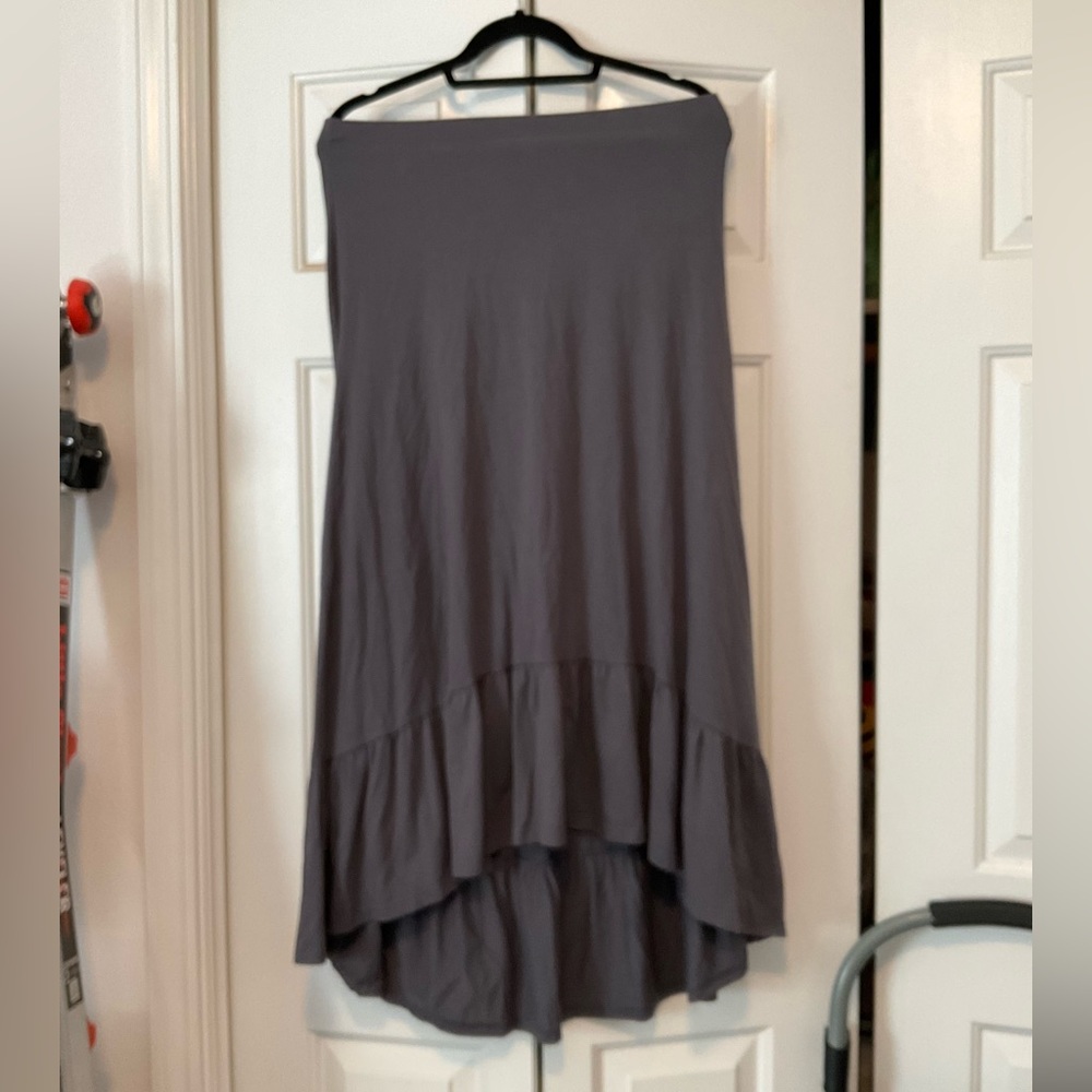 ELLE Grey High Low Skirt / Dress